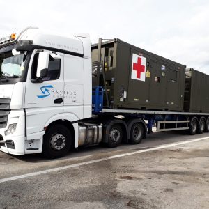 Skytrux moving medical units